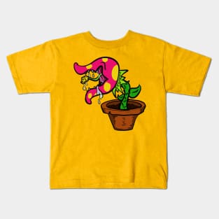 Carnivorous Flower Kids T-Shirt